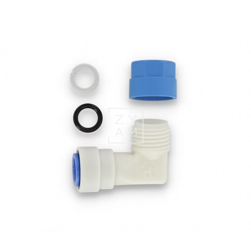 Racor Codo Azul JG 12mm para Truma