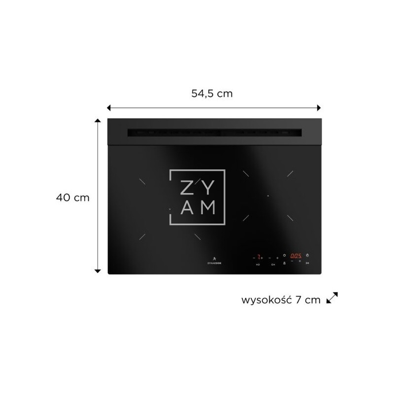 Vitroceramica Dynaxo Gas