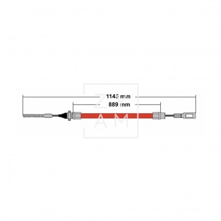 Cable Freno Alko 208.880.04 HL 889
