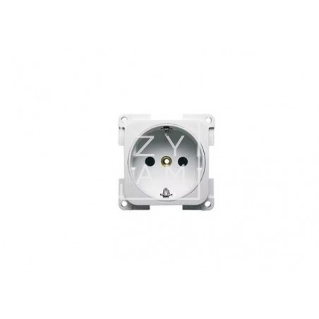 Enchufe 220V Gris Claro