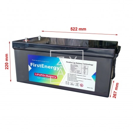 Batería Litio Lifepo4 300 Ah Bluetooth