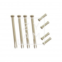 Pasador Cúpula Mini Heki Kit 8 pcs