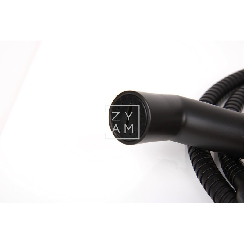 Ducha Flexo 1/2 Pure Black Luxe