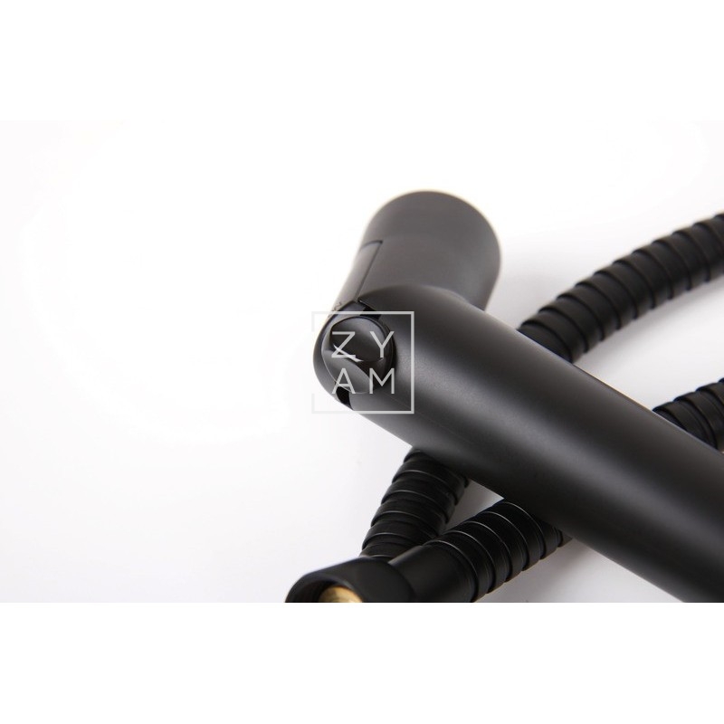 Ducha Flexo 1/2 Pure Black Luxe