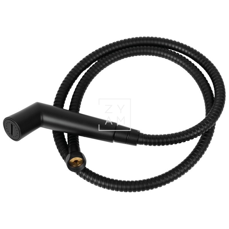 Ducha Flexo 1/2 Pure Black Luxe