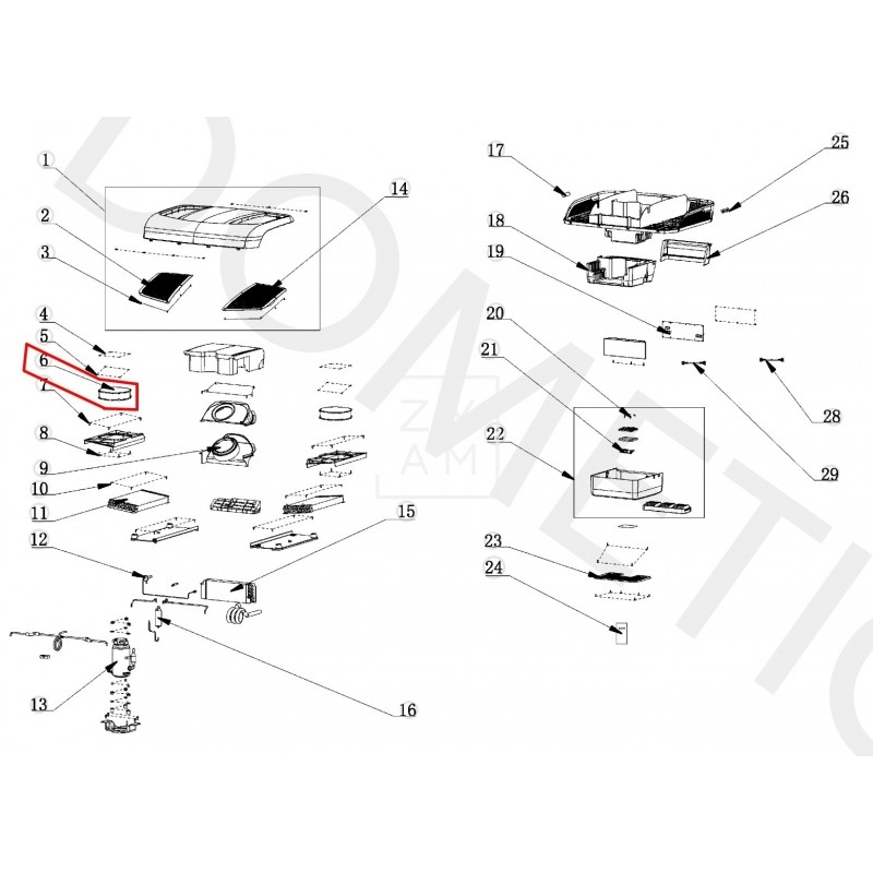 Ventilador Condensador RTX 2000 Dometic