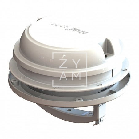 Aireador MaxxFan Dome Plus Blanco Led