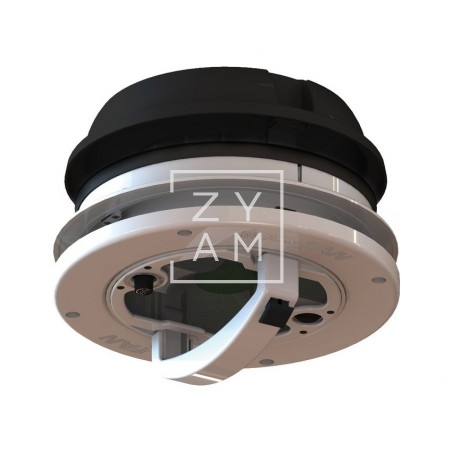 Aireador MaxxFan Dome Plus Negro Led