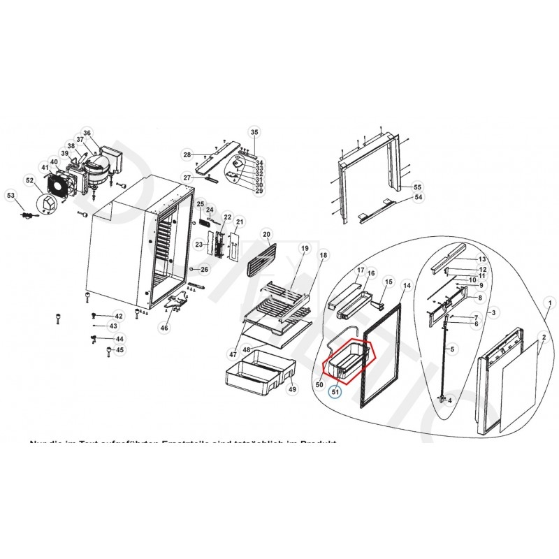 Estante Puerta Inferior CRX110