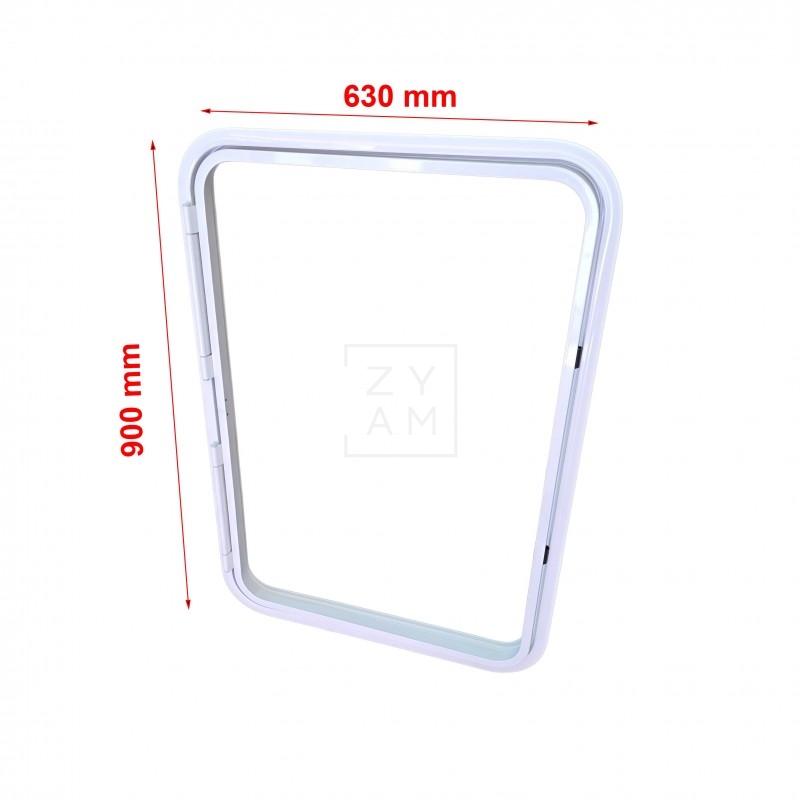 Portón Aluminio Garaje 630 X 900