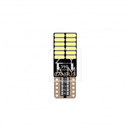 Bombilla LED T10 12V 24V CanBus 500 Lúmenes Bombilla LED T10 12V 24V CanBus 500 Lúmenes