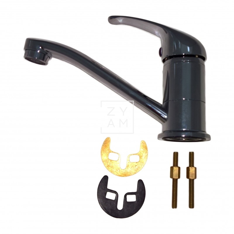 GRIFO MONOMANDO MEZ. 15 CM. DM.