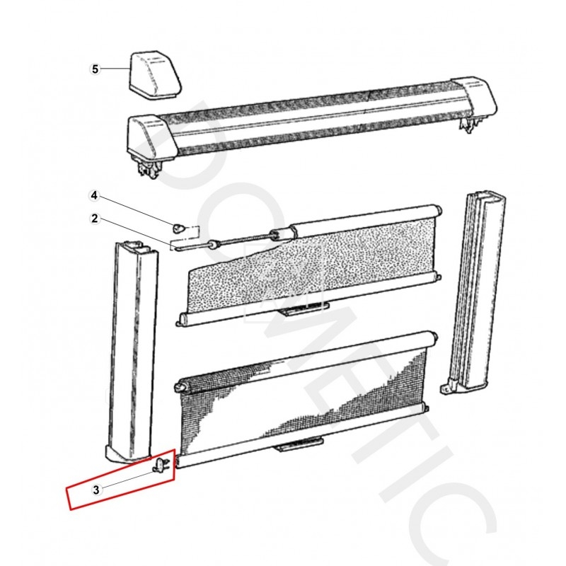 Terminal Rastrollo 2000 Kit 6 pcs