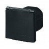 Toma Exterior 220V Cuadrada CEE Negro Toma Exterior 220V Cuadrada CEE Negro