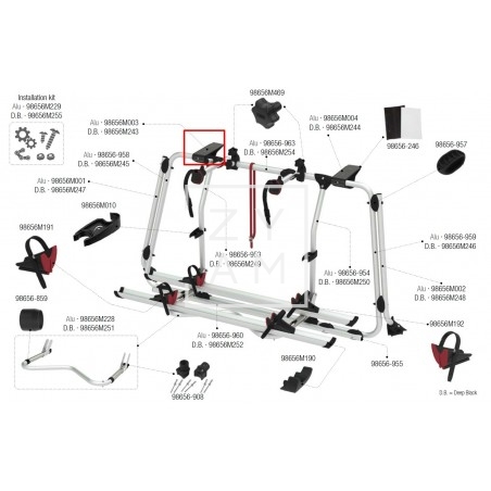 Enganche Superior Izquierdo VW T6 PRO Enganche Superior Izquierdo VW T6 PRO