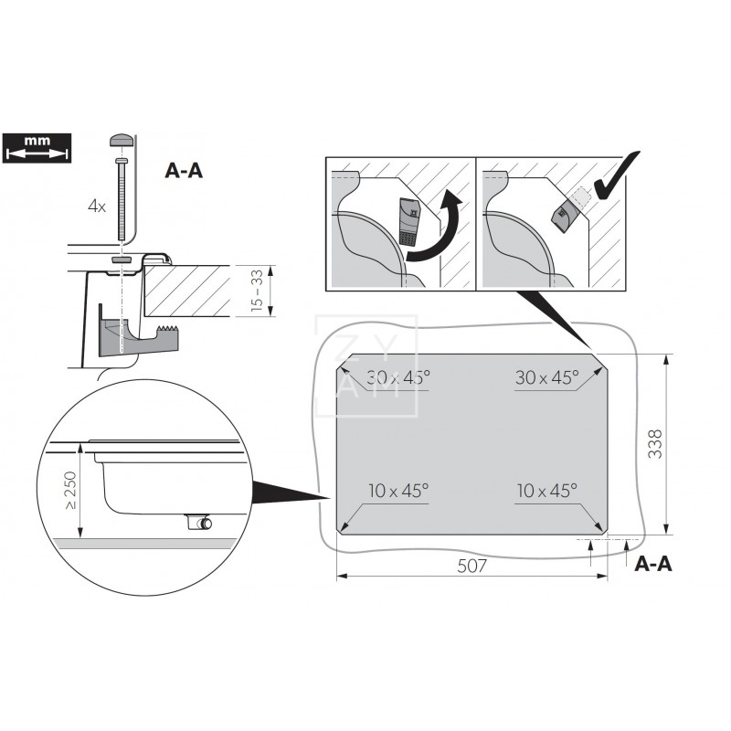 Seno Dometic CVS1525G