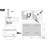 Seno Dometic CVS1525G Seno Dometic CVS1525G