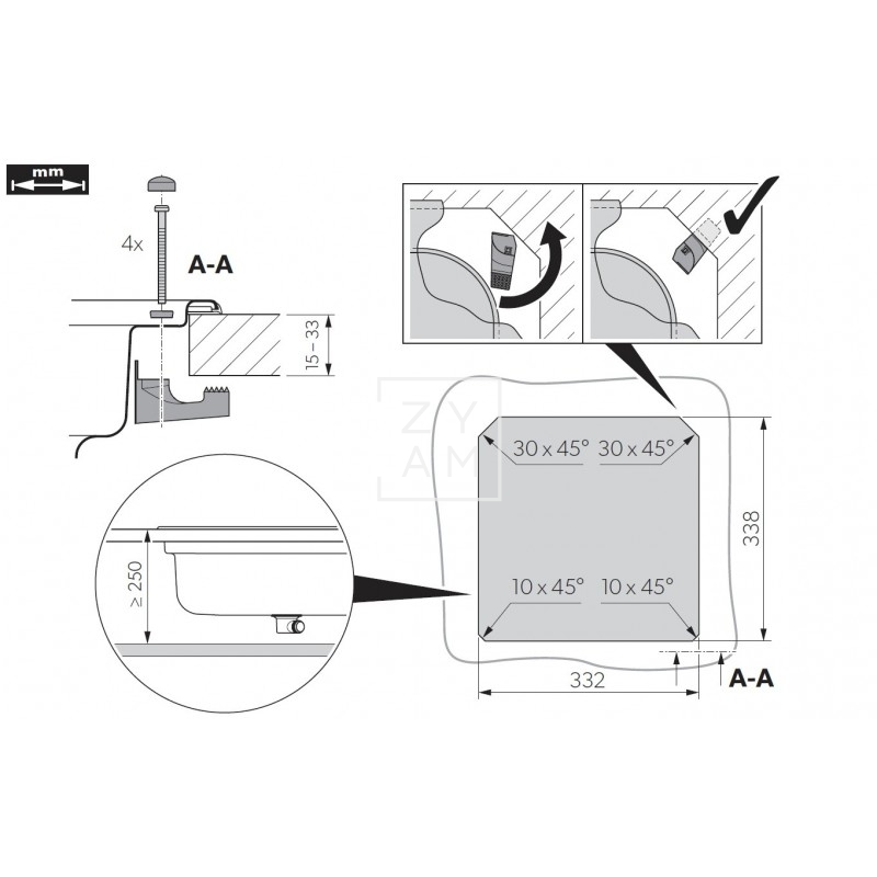 Seno Dometic CVS1350G