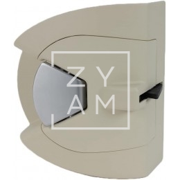 Cerradura Interior Zamak Beige