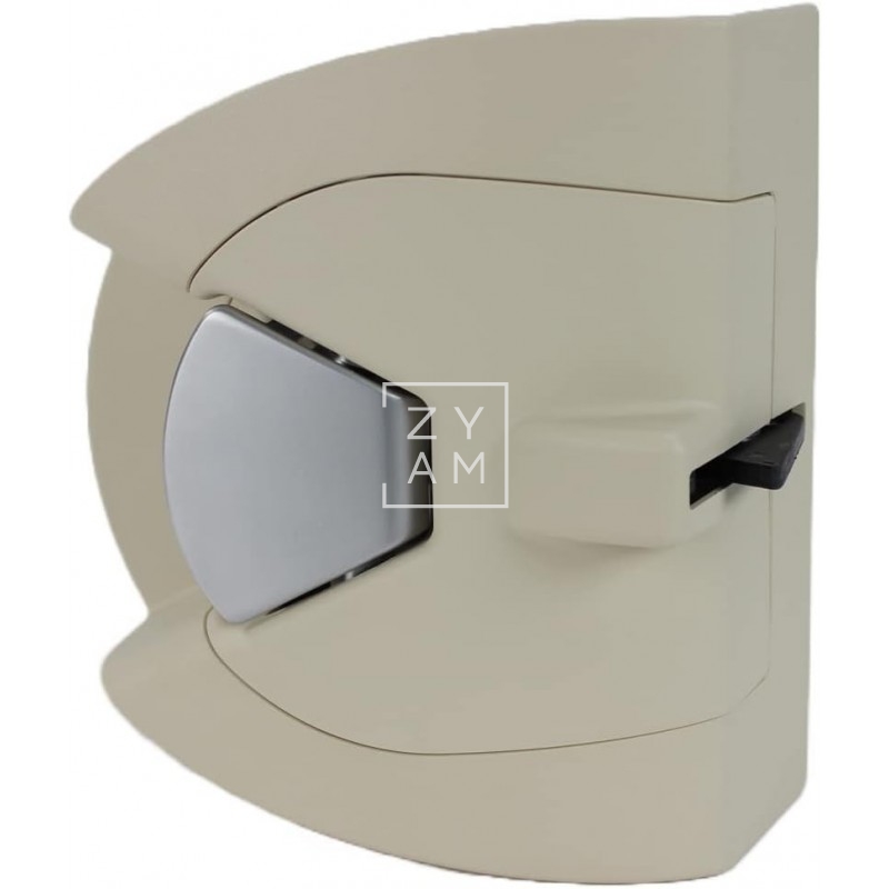 Cerradura Interior Zamak Beige