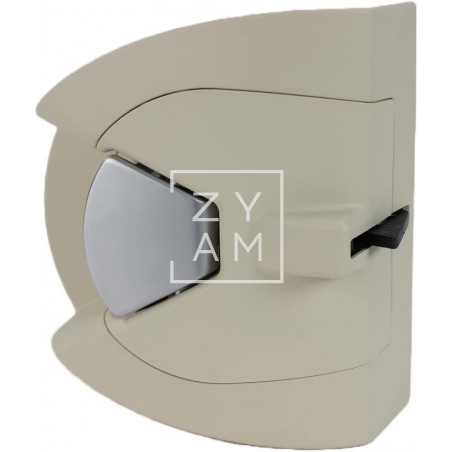 Cerradura Interior Zamak Beige