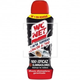 WC NET Limpia Tuberías con Carbón Activo