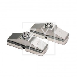 Cerradura IMC Corredera1834 Gris 2 Unidades.