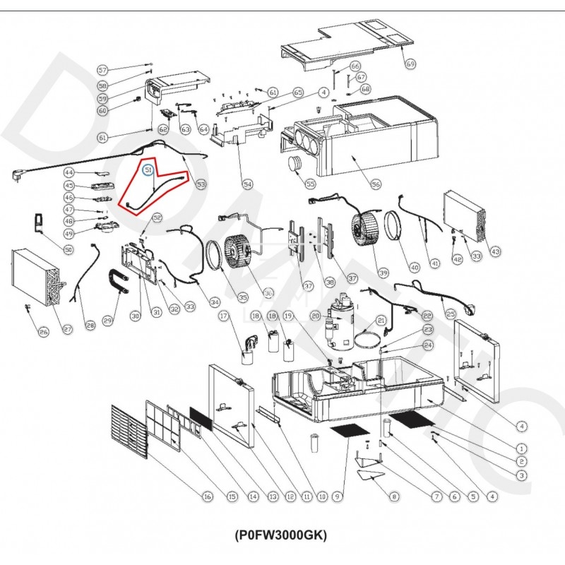 Cable Conexión Control FreshWell 3000