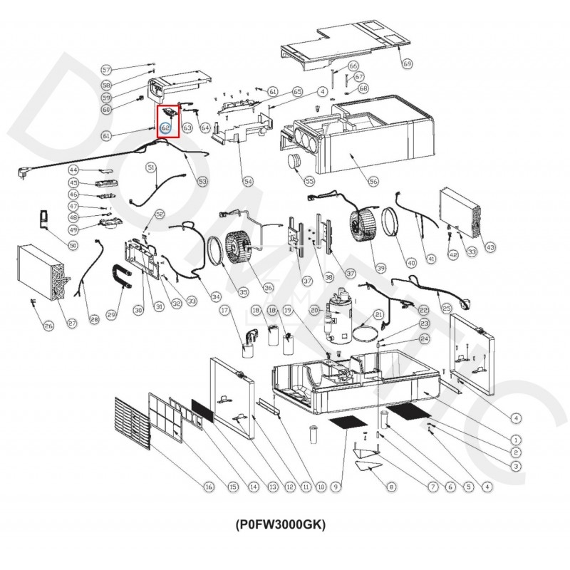 Placa Control FreshWell 3000