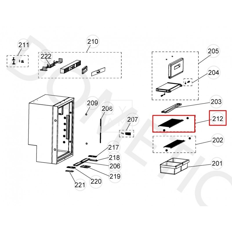 Estante Rejilla Superior RM 10