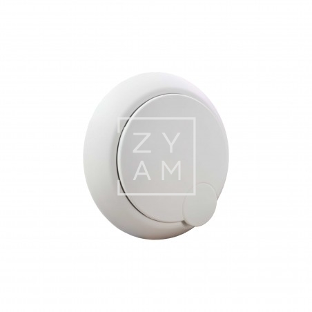 Toma Exterior Orus 220V, 12V, TV y Satélite Blanca