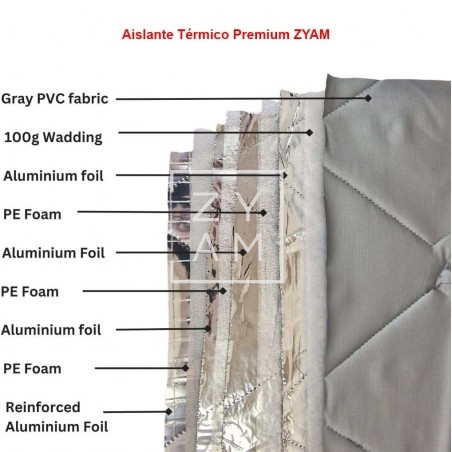 Aislante Térmico 9 Capas por Metros