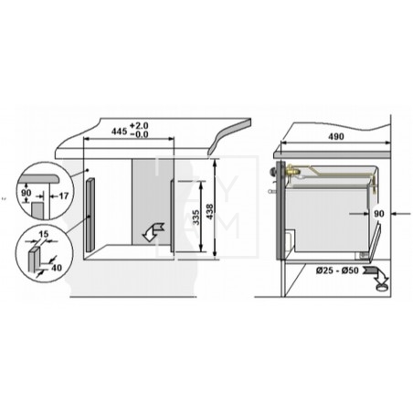 Horno Thetford Duplex