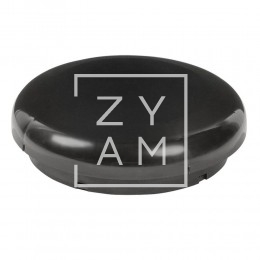 Aireador Circular Techo Negro 100