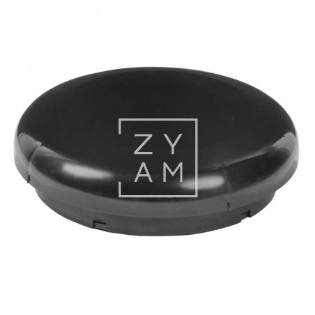 Aireador Circular Techo Negro 100