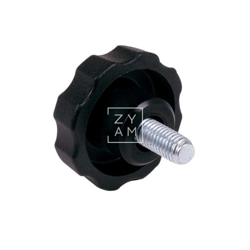 Palomilla Mesa Pata Standard Giratoria