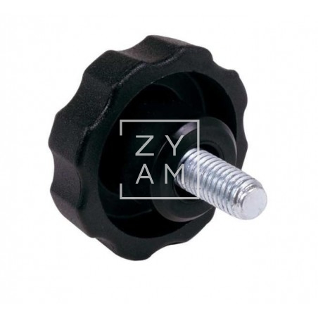 Palomilla Mesa Pata Standard Giratoria