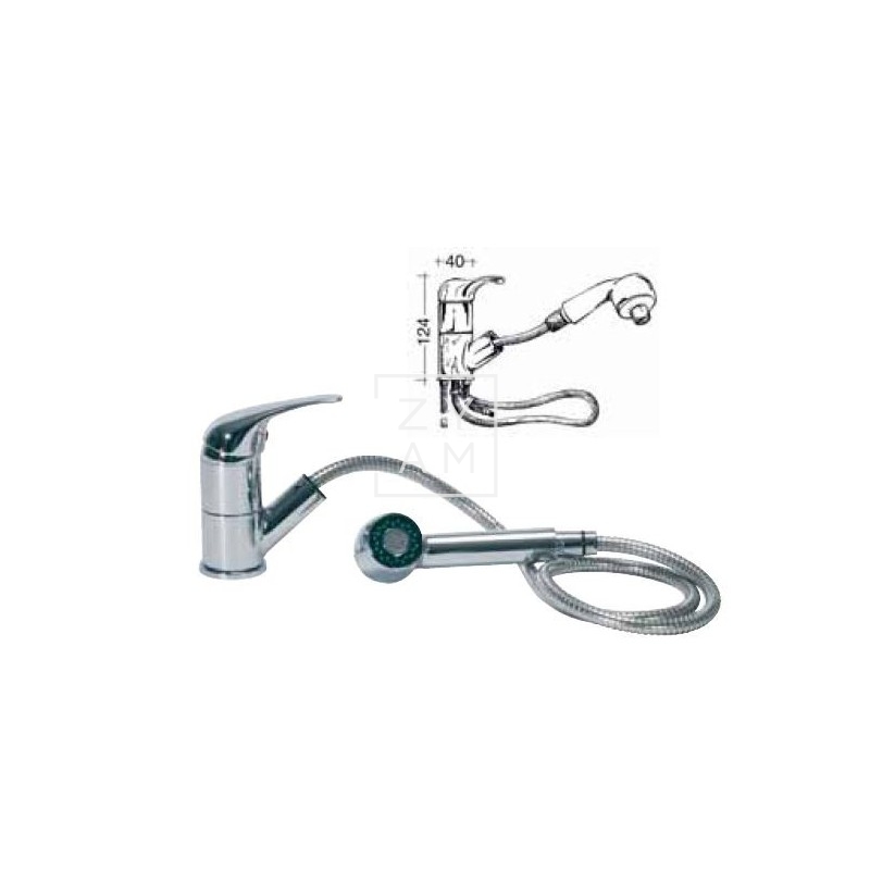 GRIFO MONOMANDO MEZCLADOR DUCHA EXT DIM