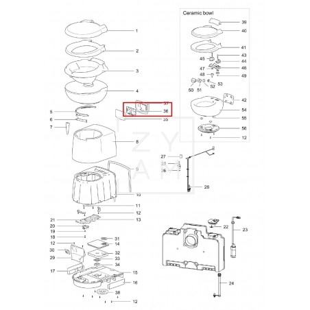 Panel de Control SW WC C250 / C260