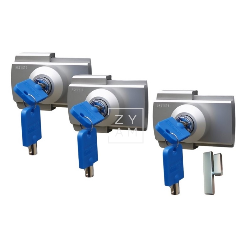 Kit 3 Cerraduras Seguridad IMC 1585