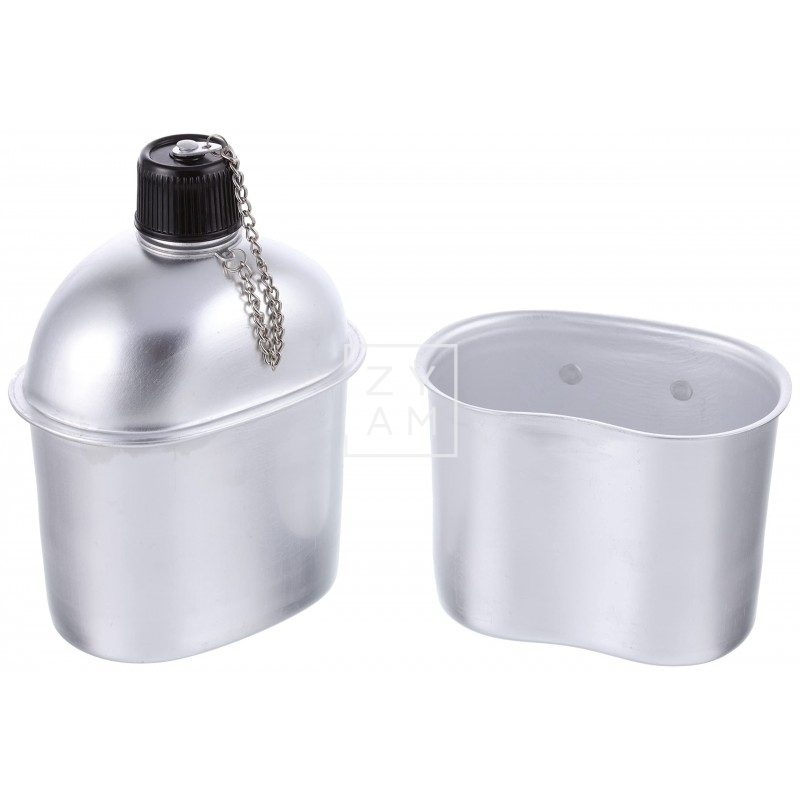 Cantimplora Aluminio con Marmita