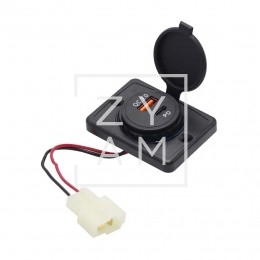 Toma USB Power PD y QC 12V Plana