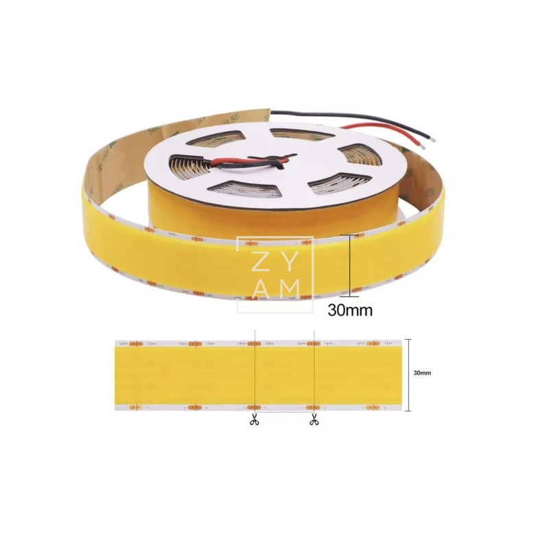 Tira LED COB Extreme Plus 12V 1600 LEDs Metro 6000K