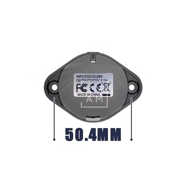 Toma USB Power PD y QC 12V Rombo