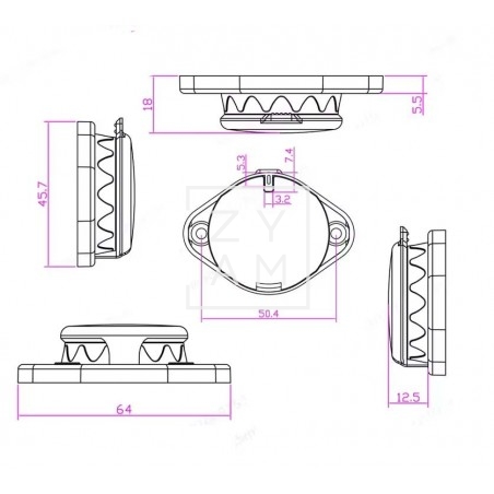 Toma USB Power PD y QC 12V Rombo