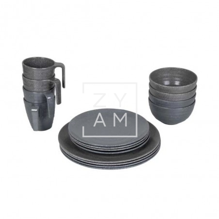Conjunto Melamina Stone 16 Piezas