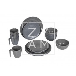 Conjunto Melamina Stone 16 Piezas