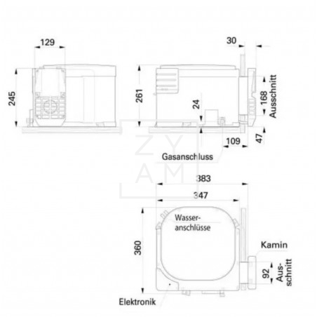 Termo Truma Boiler 10L