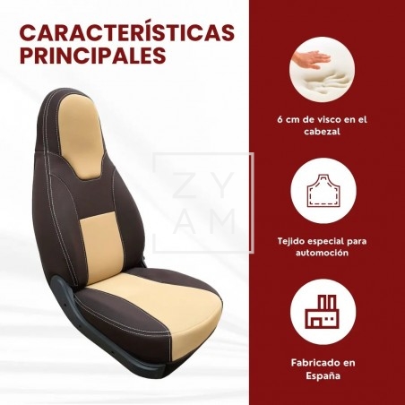 Fundas Asiento Ducato Premium Montecarlo