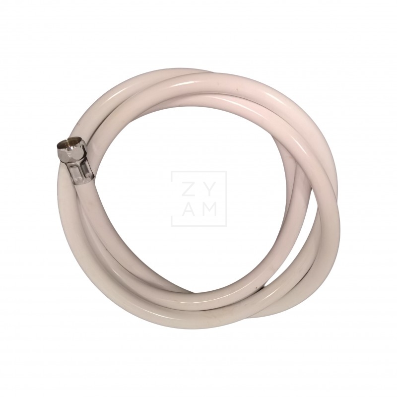 FLEXO 3/8 PLASTICO BLANCO